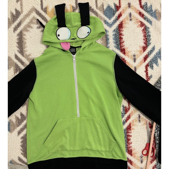 Nickelodeon Sweaters Modern Rare Nickelodeon Invader Zim Gir Hoodie